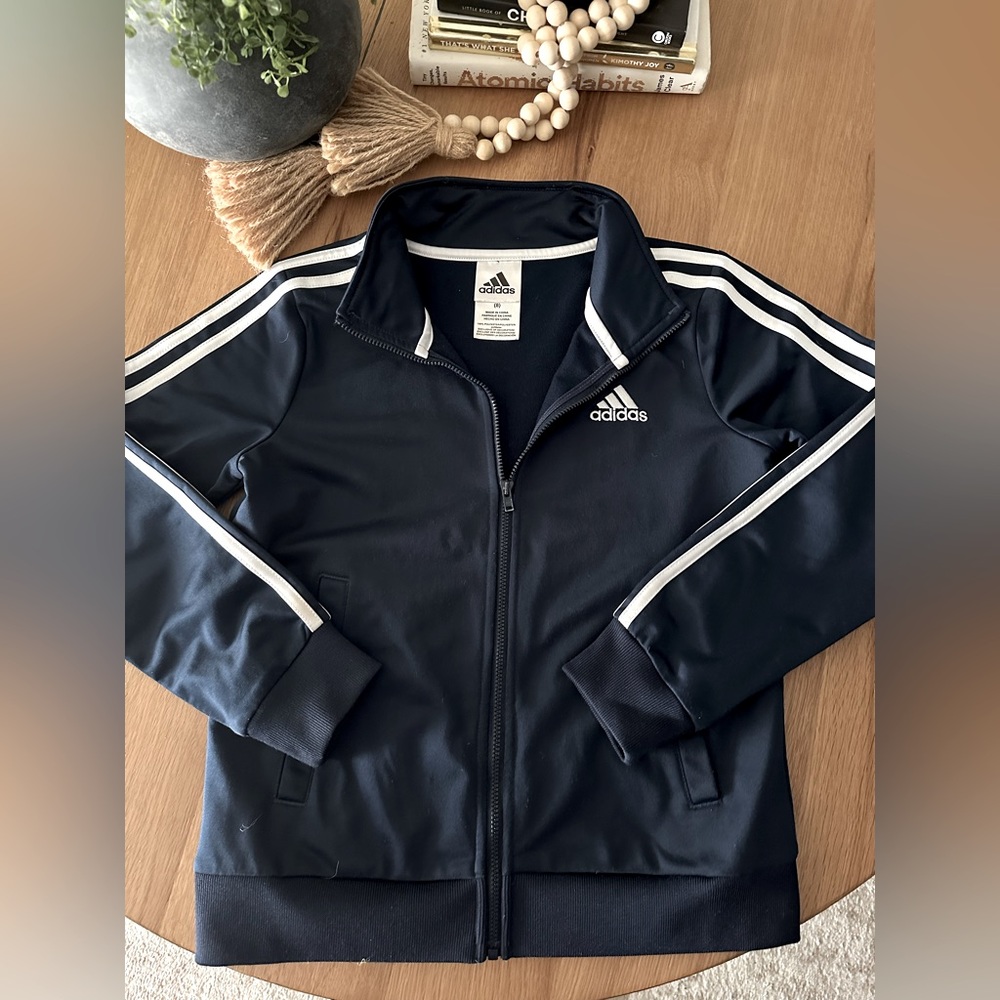Rarely used Adidas zip up sweatshirt.